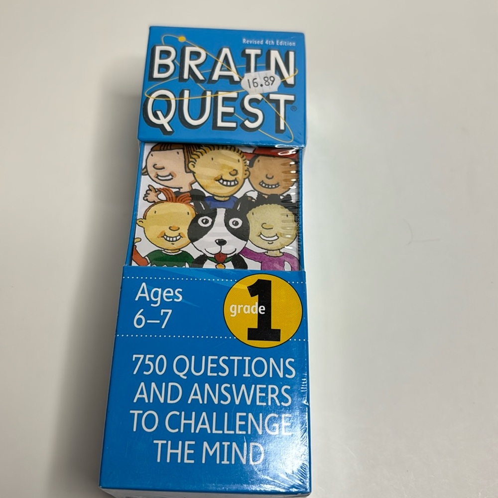 Brain Quest 1st grade Question Cards - ages 6-7